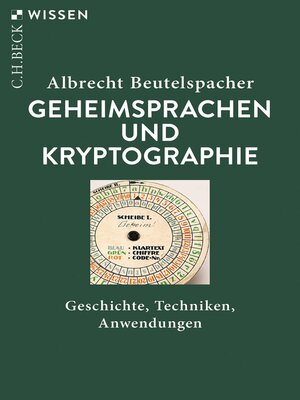 cover image of Geheimsprachen und Kryptographie